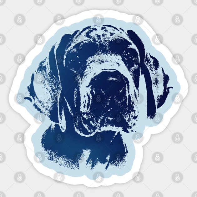 Great Dane  - Deutsche Dogge Sticker by Nartissima